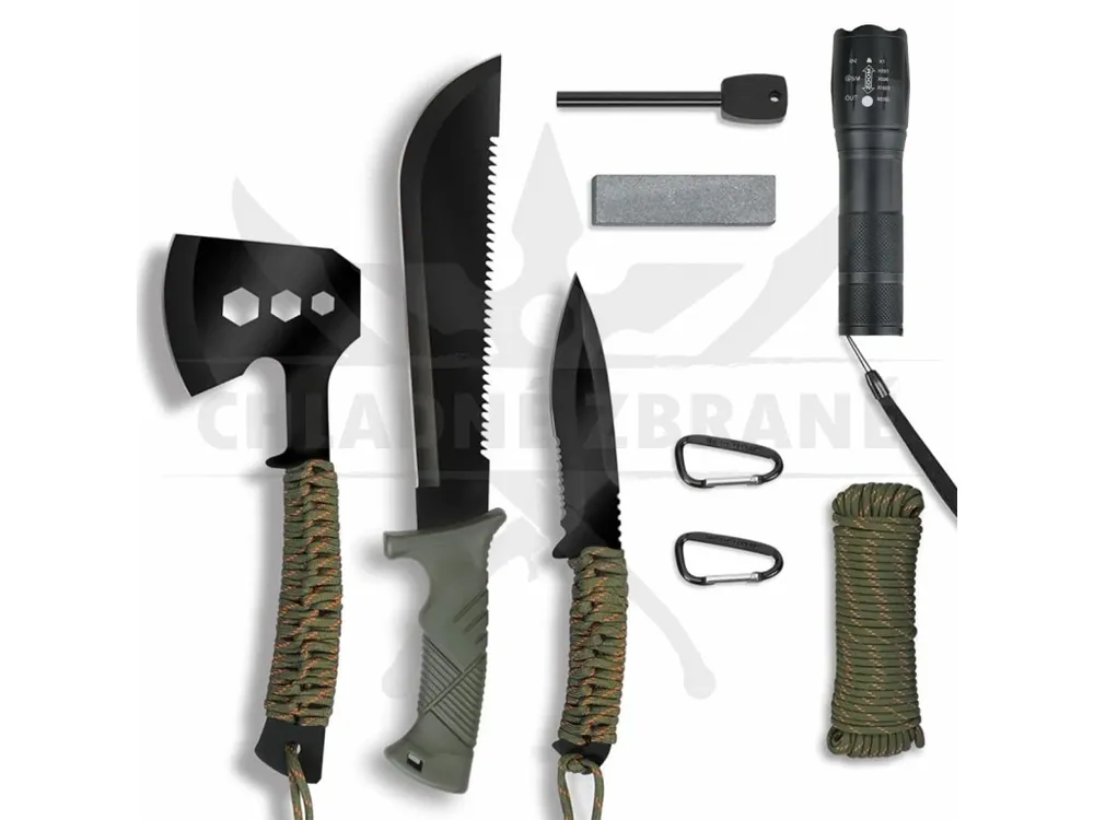 Nejprodávanější Survival sada "EXPERT BUSHCRAFT RANGER" 9v1
