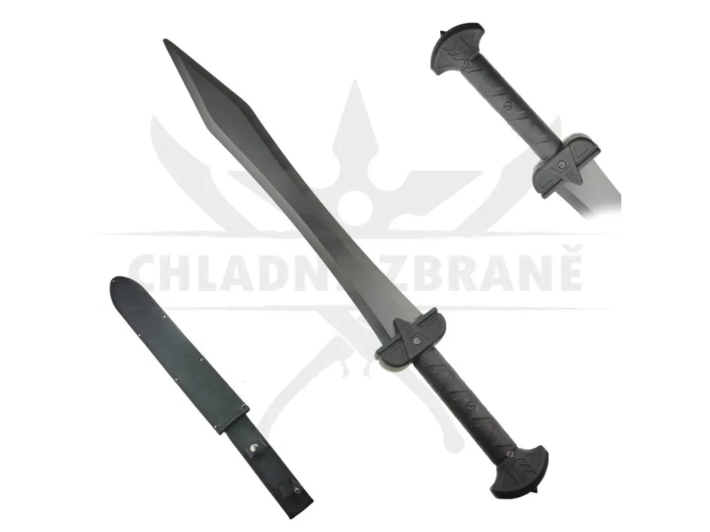 Víkendová Akce Taktická mačeta "GLADIUS PRO" s hrotem na sklo a pouzdrem