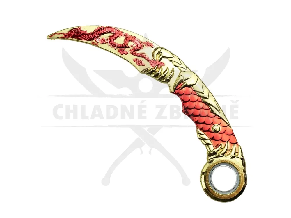 Tréninkový karambit "CROSSFIRE KUKRI" s ložiskem Kup Teď