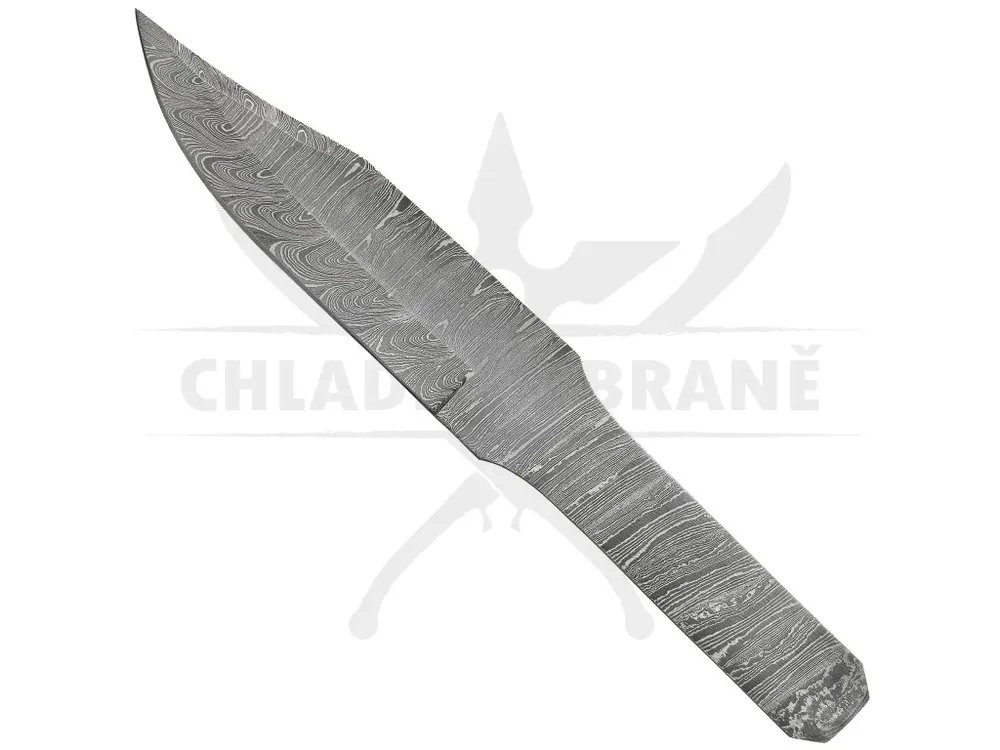 Výprodej Velká čepel na výrobu nože "BLANK DAMASCUS"
