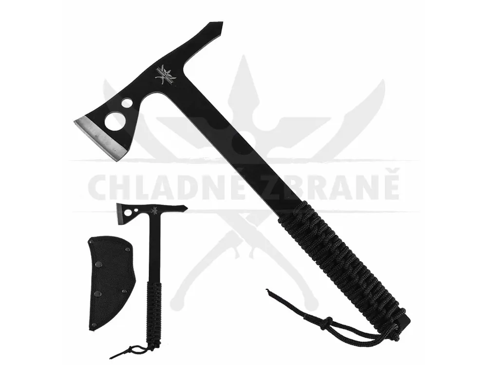 Vrhací tomahawk "BLACK NIGHT" s pouzdrem Jen Po Omezenou Doba