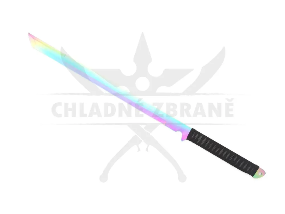 Vysoce Kvalitní Wakizashi mačeta "RAINBOW EDGE" - II. jakost
