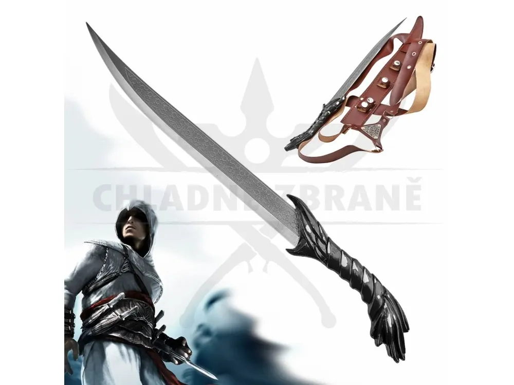 Zahnutá Assassinská dýka "ALTAÏR‘S DAGGER" - Assassin‘s Creed Must-Have