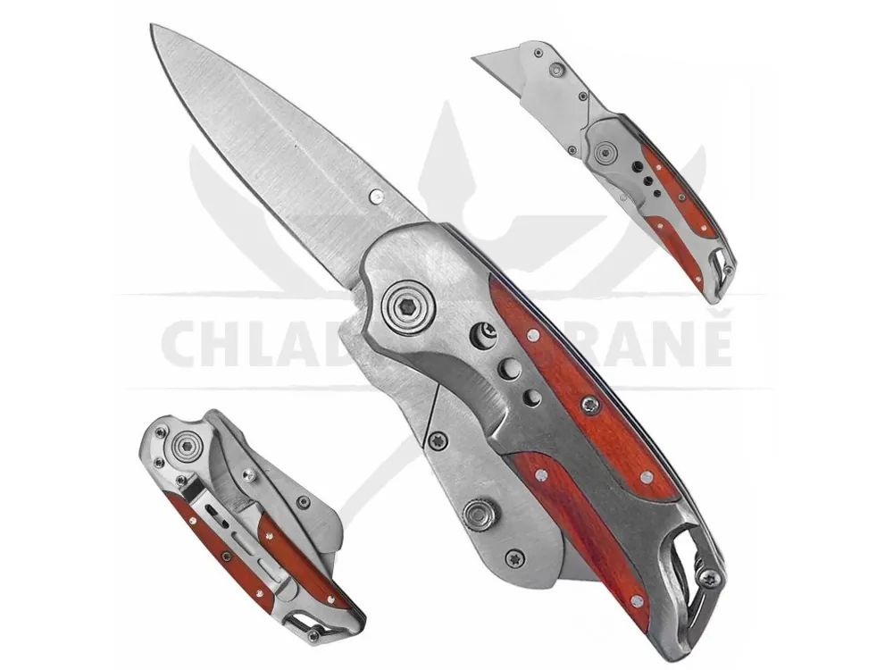 Zavírací nůž "DUAL CUTTER" 2 čepele Nejlepší Volba