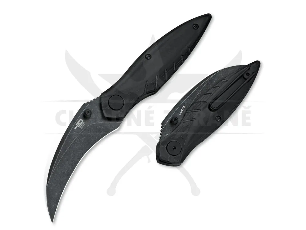 Zavírací nůž BESTECH "Mantidae Lucas" BG60D Black Micarta Objednat Nyní