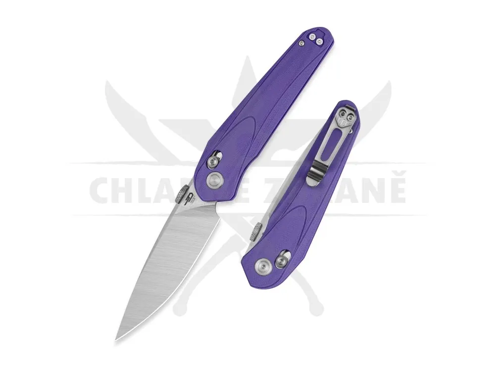 Zavírací nůž BESTECH "Mothus" BG67C Purple G10 Nízká Cena