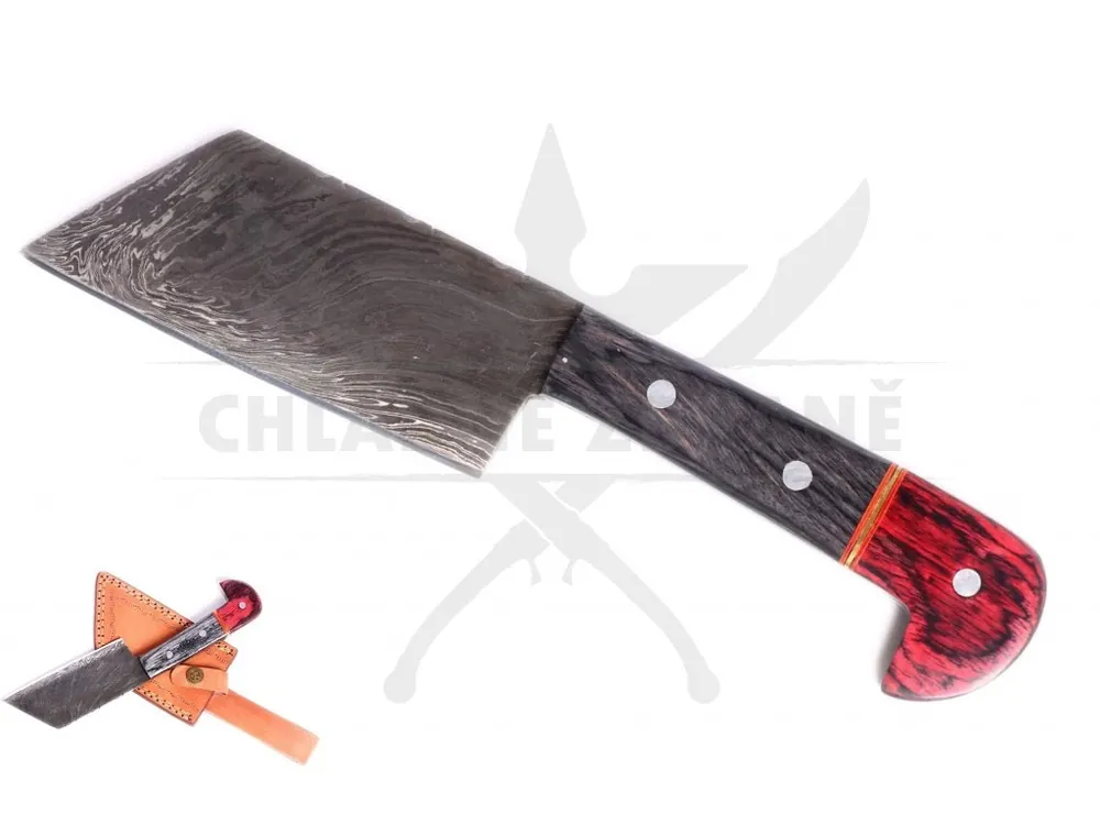 Akce Damaškový sekáček "HEAVY DUTY" s pouzdrem