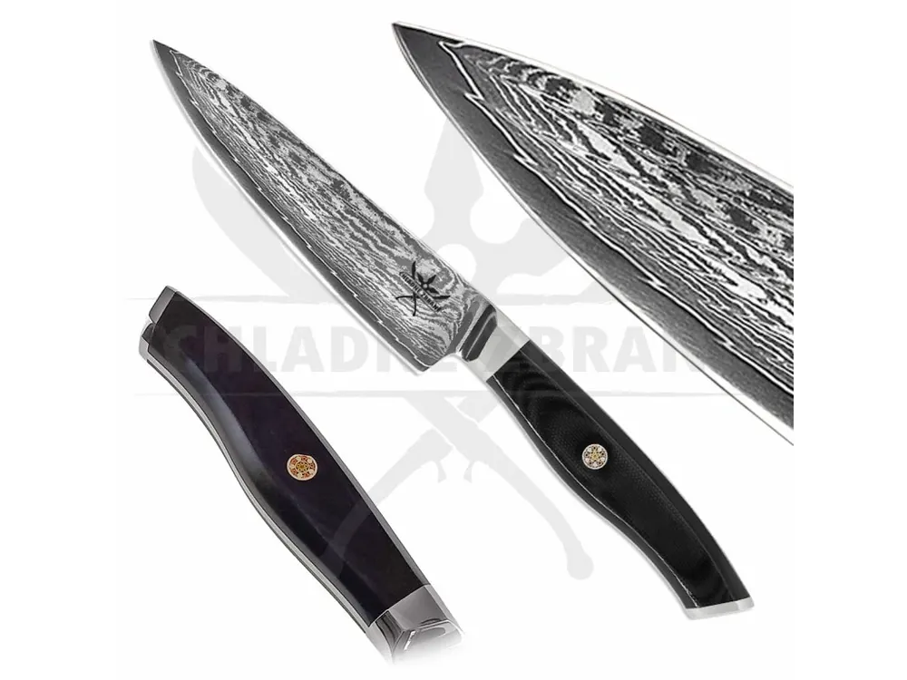 Vysoce Kvalitní Damaškový univerzální nůž "UTILITY BLADE" nerezový