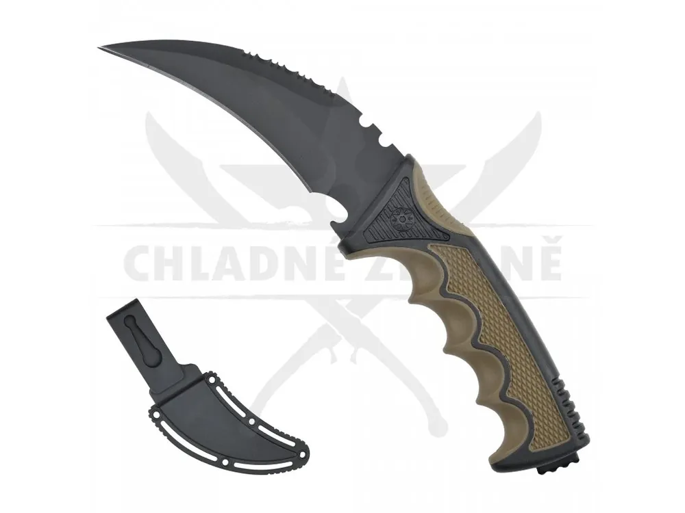 Nová Kolekce Taktický nůž "ARMY FANG" s pouzdrem