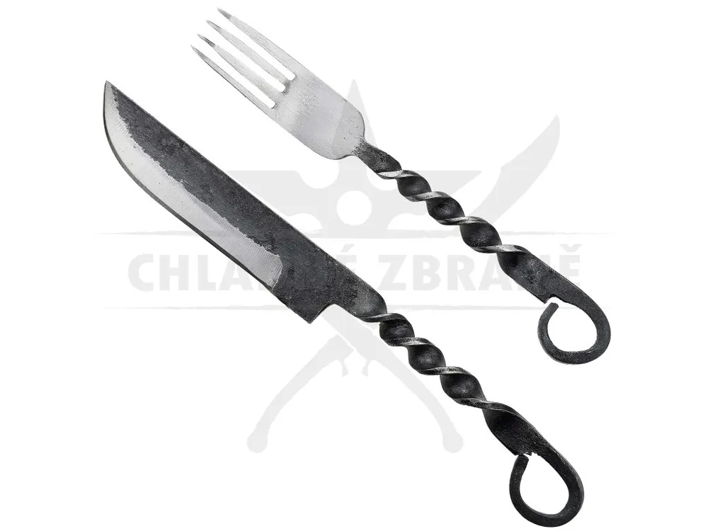 Kovaný příbor "KNIFE AND FORK" Nejprodávanější