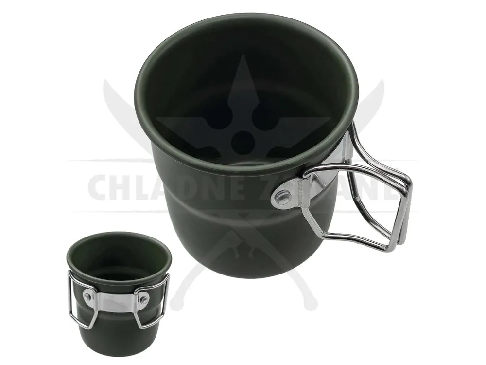 Malý hliníkový hrnek "ARMY MUG" Nová Kolekce