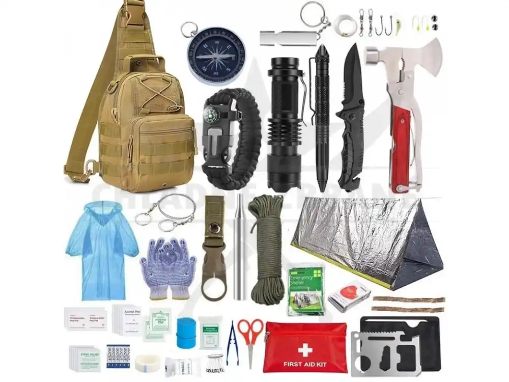 Sezónní Sleva Ultimátní výbava "EDC-KPZ-BAG" na přežití a záchranu - 20v1