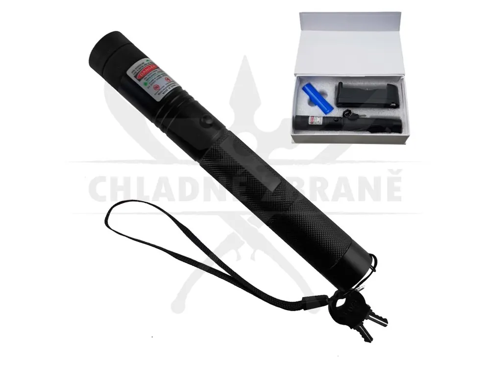 Nakupujte Hned Velký zelený laser "JEDI SWORD" <100mW
