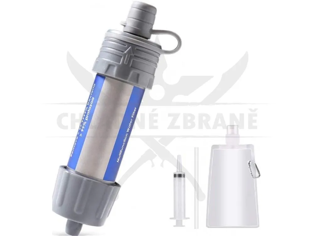 Cestovní vodní filtr "CLEAN WATER" s příslušenstvím Akční Nabídka