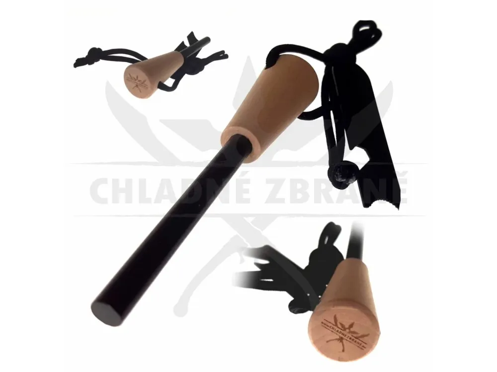 Masivní firesteel "FIRE IN THE WOOD" 8mm! Nejlepší Cena