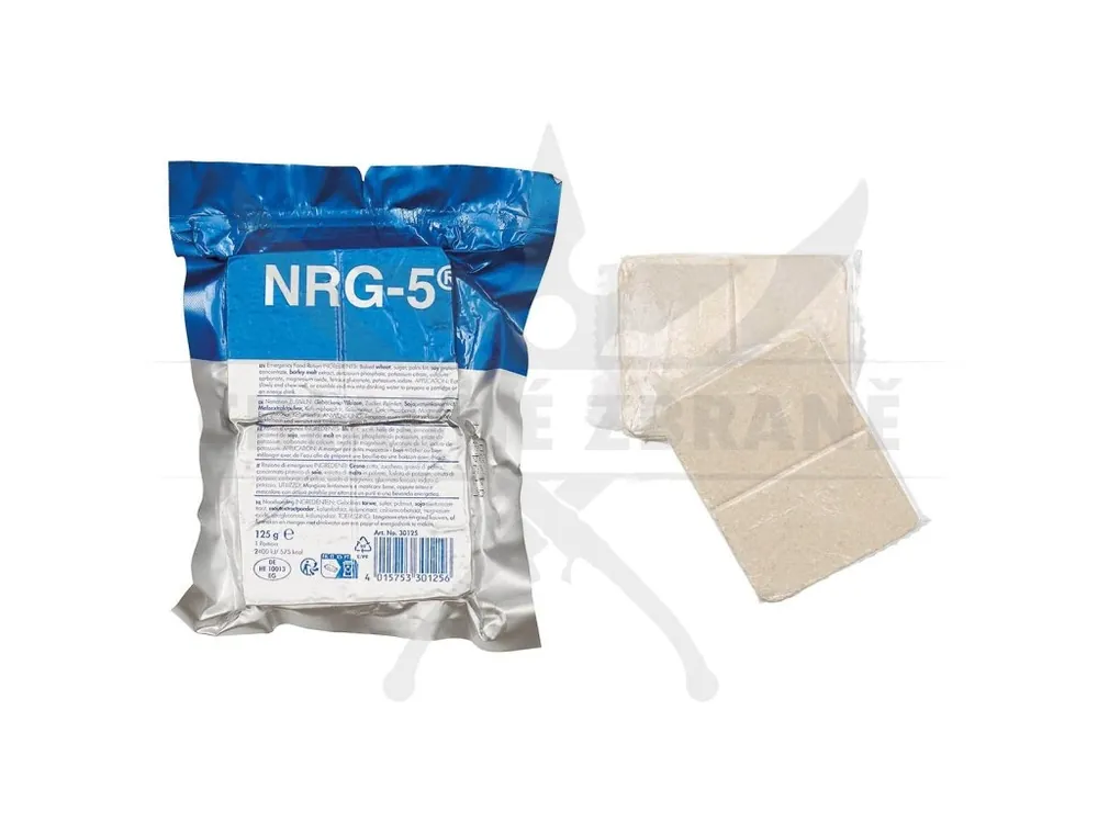 Nouzové jídlo "NRG-5 MINI 2 BARS" pro přežití Autentický