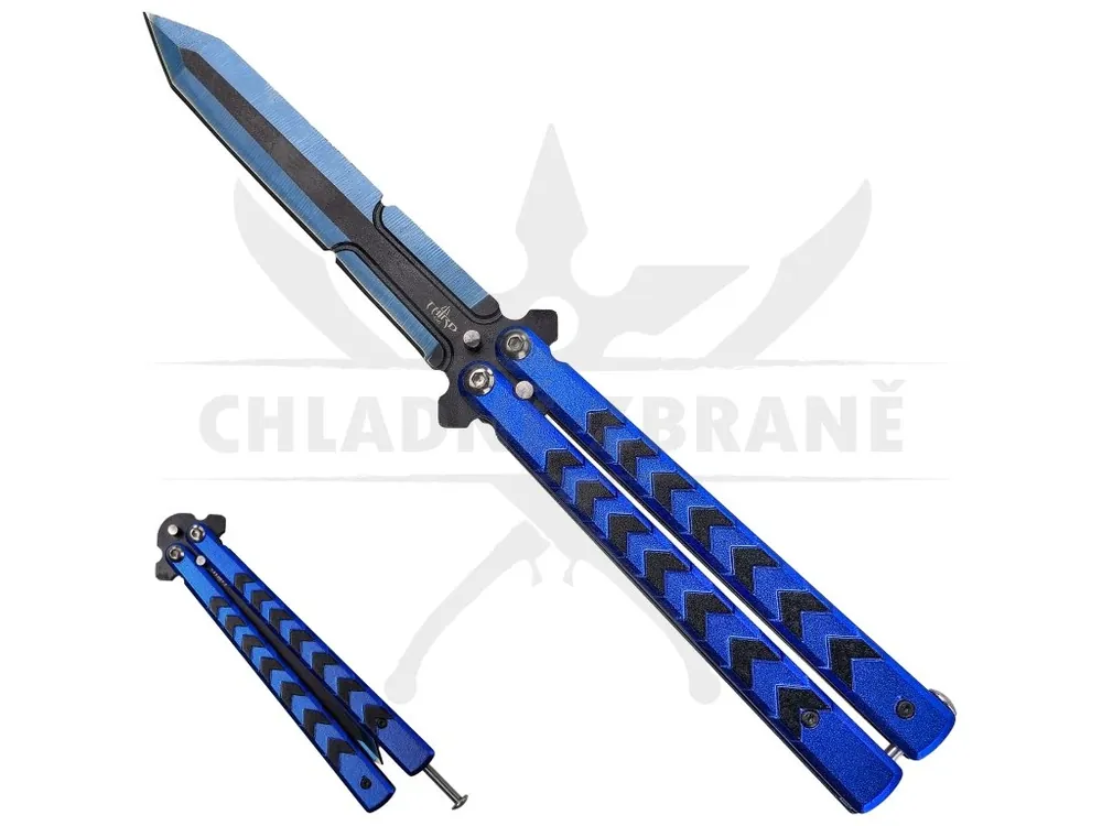 Top Prodej Balisong "DARKBLUE ARROWS" - tréninkový