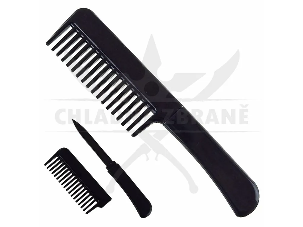 Hřeben "BLADE IN HAIR" černý Dokud Zásoby Vydrží