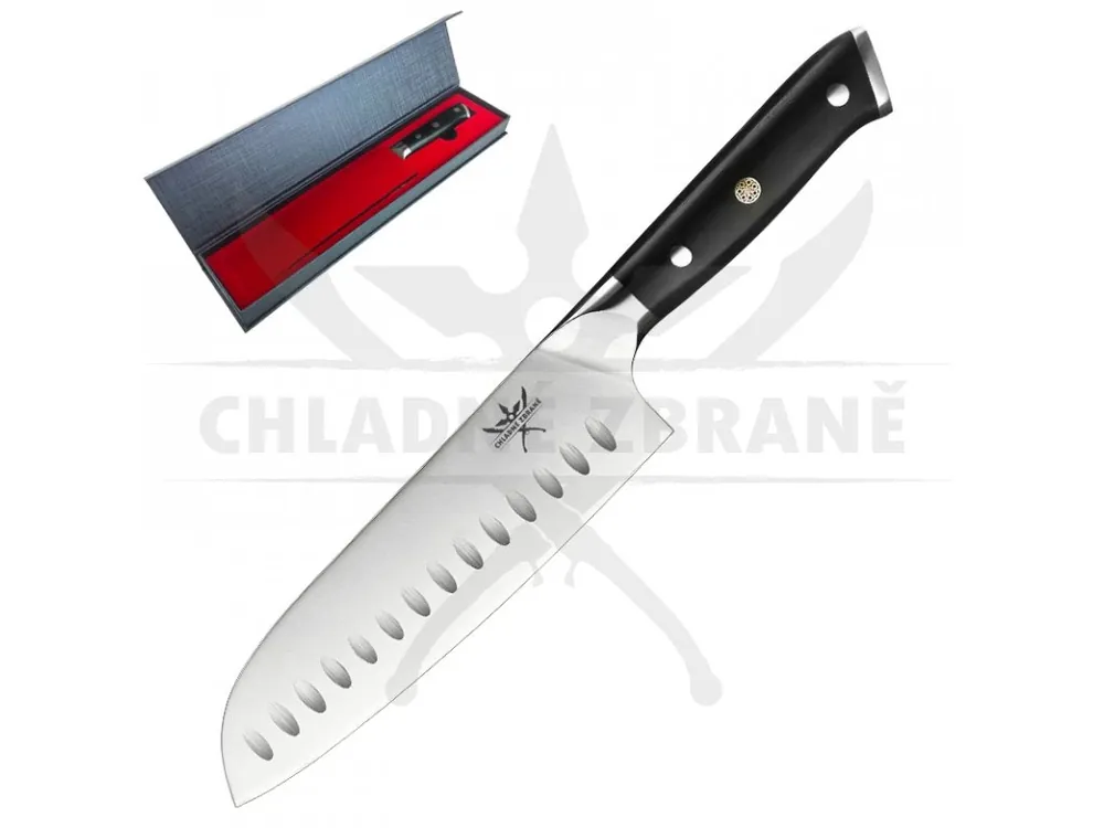 Luxusní kuchyňský nůž "SANTOKU SPECIAL" šéfkuchařský Akční Cena