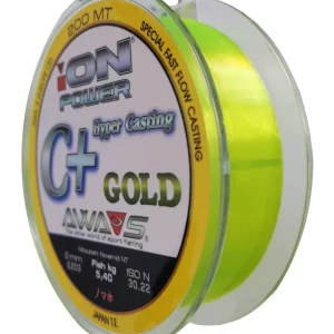 Originální Vlasec AWA‘S Ion Power C+ Hyper Casting Gold 200m