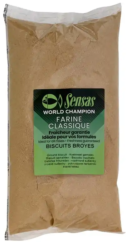 SENSAS Biscuits Broyes (sušenky) new 1kg Dokud Zásoby Vydrží