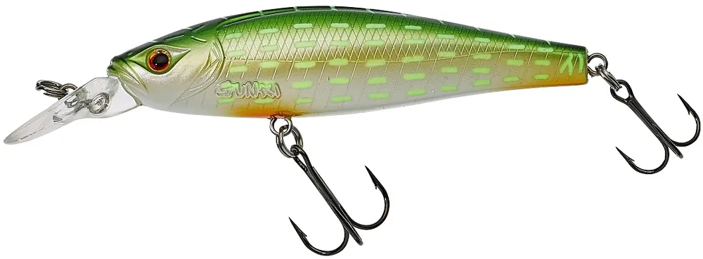 Gunki Wobler Gamera 9,0cm F Electric Pike Top Prodej