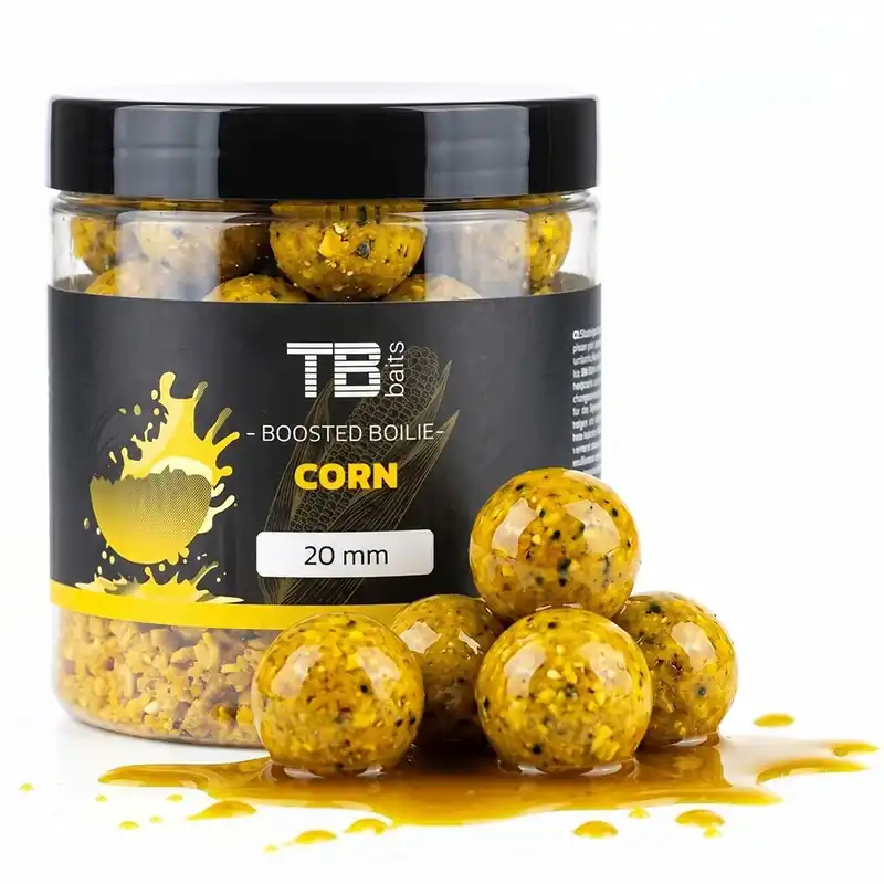 TB Baits Boosterované Boilie Corn 120 g Rychlé Dodání