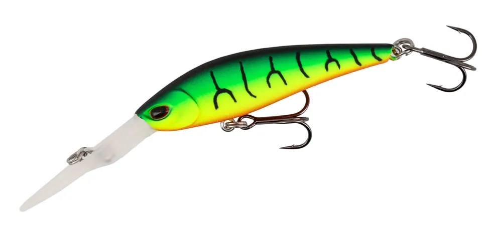 MIKADO WOBLER CRACKER - 60mm/5.2g/FIRE TIGER - SUSPENDING Rychlé Dodání