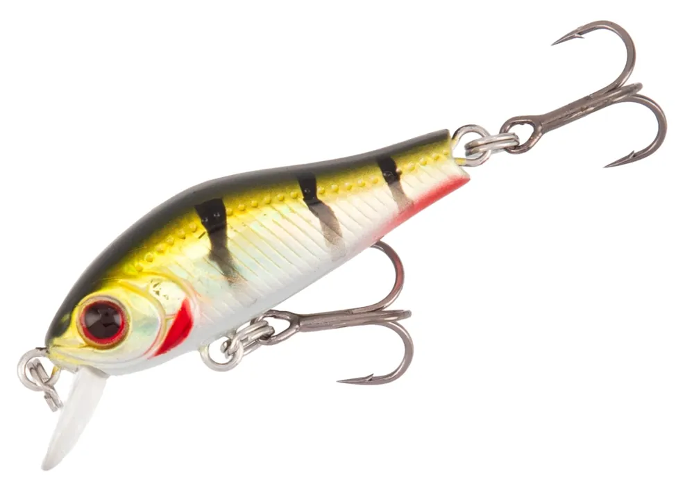 MIKADO WOBLER PROMINNOW - 35mm 2g GREEN PERCH PLOVOUCÍ Zlevněný