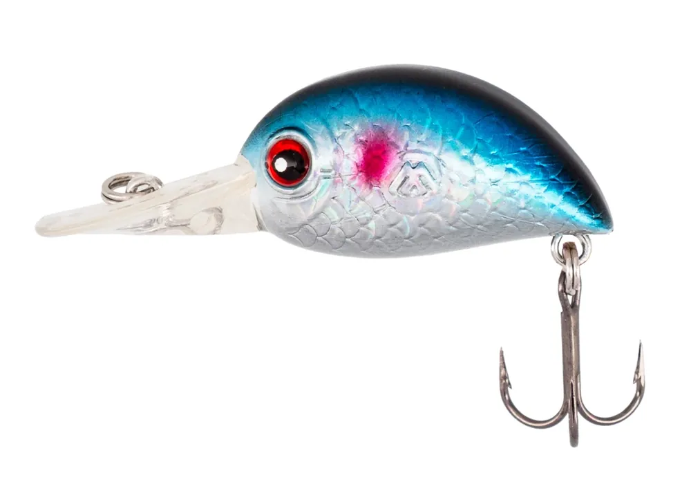 Levný WOBLER SHIMMY DR - 30mm/3.3g/BLUE ROACH - PLOVOUCÍ - 1 ks