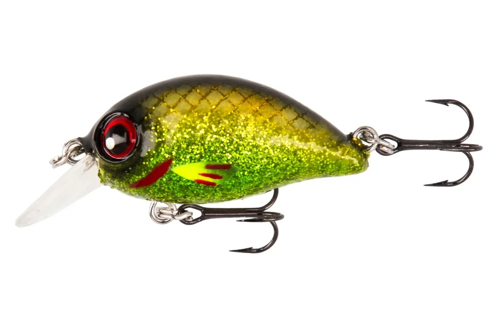 Nová Kolekce WOBLER SHIMMY - 34mm/3.0g/GREEN OLIVE FLASH - PLOVOUCÍ - 1 ks