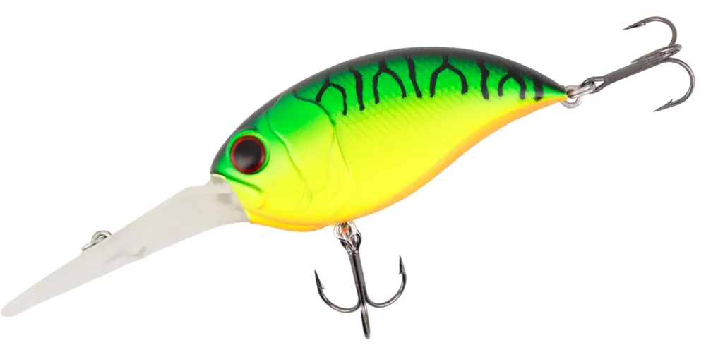 Kup Teď MIKADO WOBLER CRAZY CRANK - 62mm/19.7g/FIRE TIGER - PLOVOUCÍ