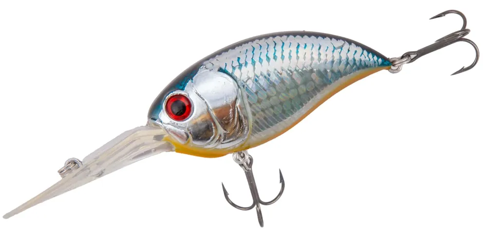 WOBLER CRAZY CRANK - 62mm/19.7g/HOLO BLEAK - PLOVOUCÍ - 1 ks Přímo Od Výrobce