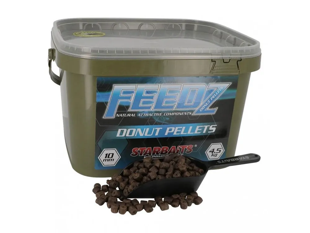 Halibut pelety s dírkou Starbaits Feedz 4,5kg Získejte slevu -5% za registraci v e-shopu Omezená Nabídka
