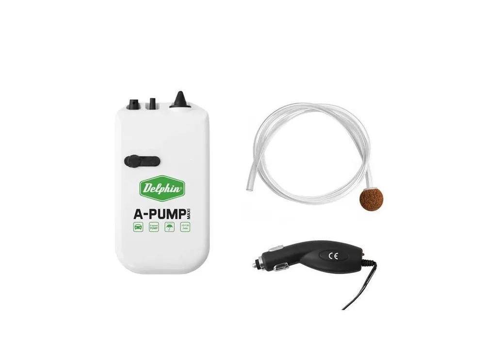Cenově Výhodný Rybářské vzuchování Delphin A-Pump Maxi Získejte slevu -5% za registraci v e-shopu