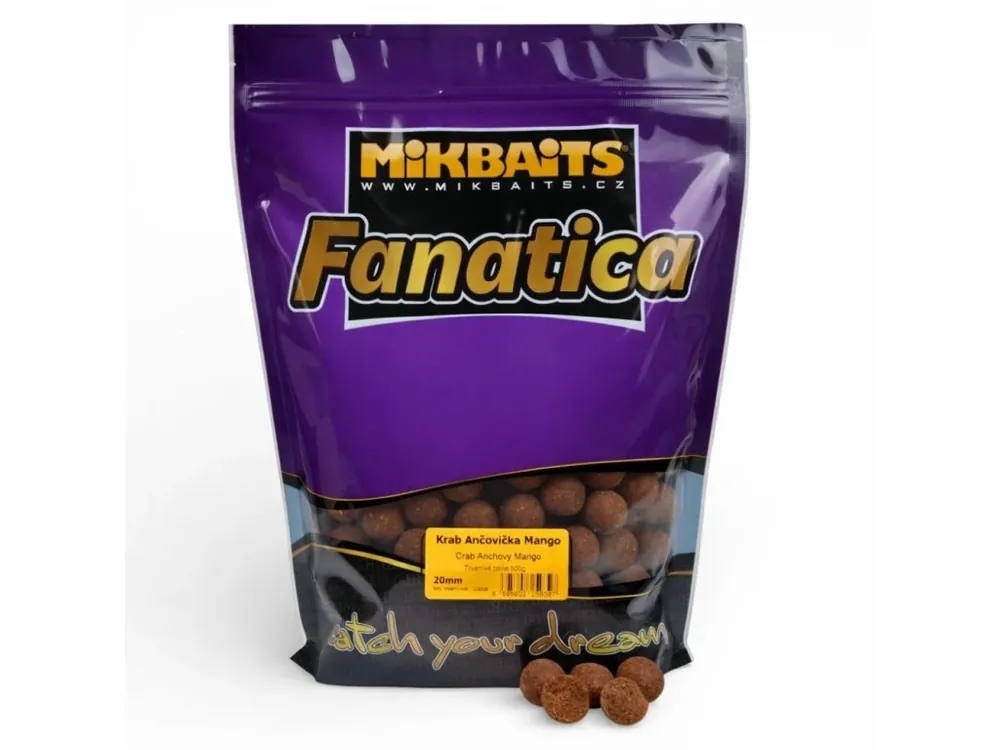 Akce Boilie Fanatica 900g 20mm Získejte slevu -5% za registraci v e-shopu