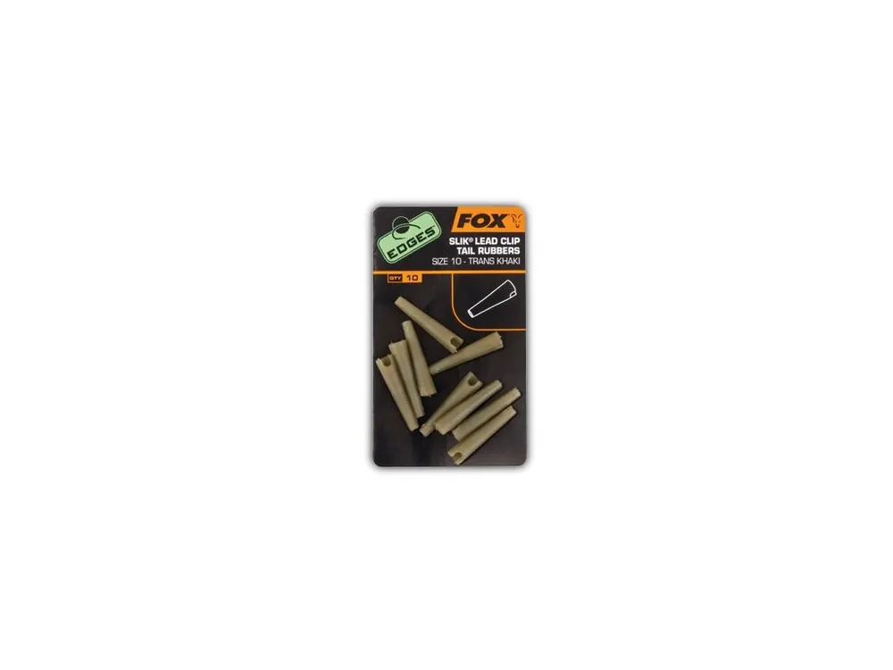 Fox Edges Slik Lead Clip Tail Rubber vel. 10 Získejte slevu -5% za registraci v e-shopu Koupit Online