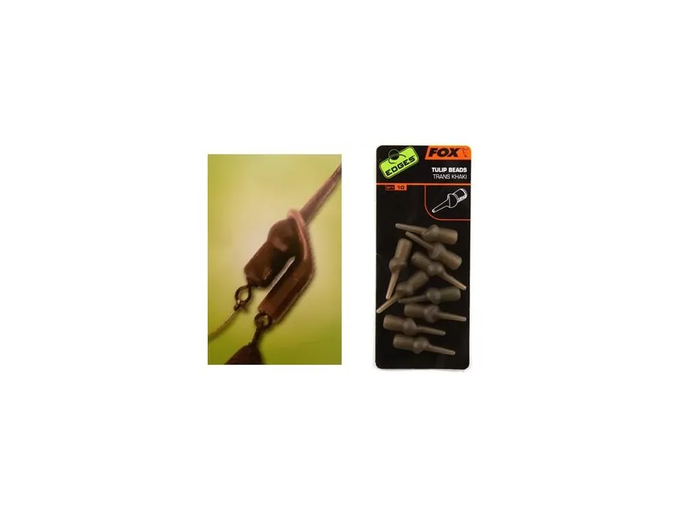 Horká Nabídka FOX Edges Tulip Bead - klip pro průběžné montáže Získejte slevu -5% za registraci v e-shopu