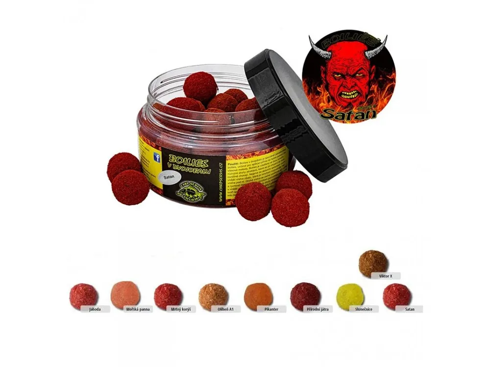 Zlevněný Boilies v dvojobalu 20mm Carpservis Václavík Získejte slevu -5% za registraci v e-shopu