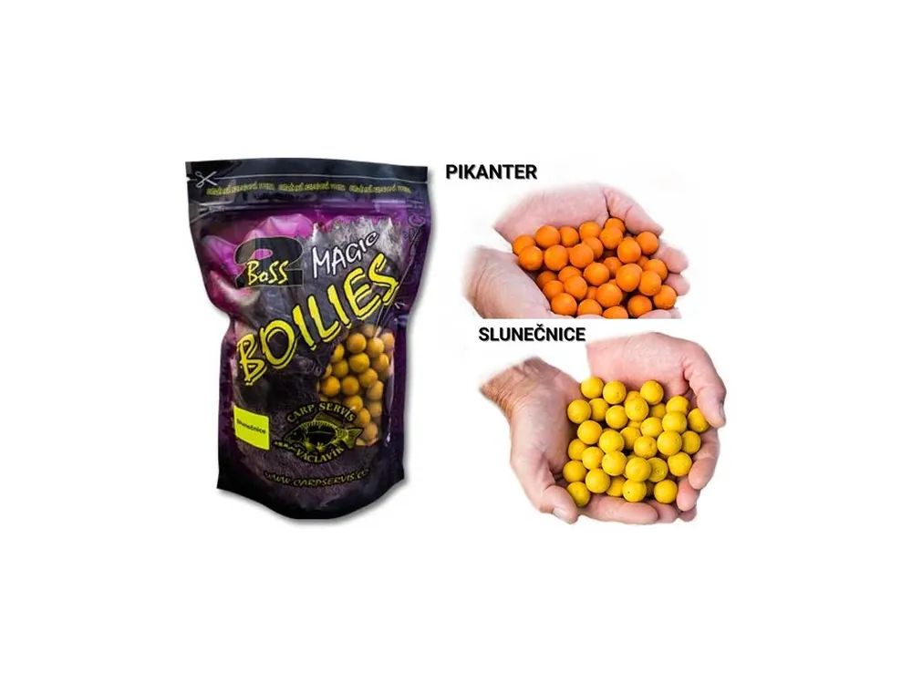 Václavík Boilies Boss2 MAGIC 1kg Získejte slevu -5% za registraci v e-shopu Nová Kolekce