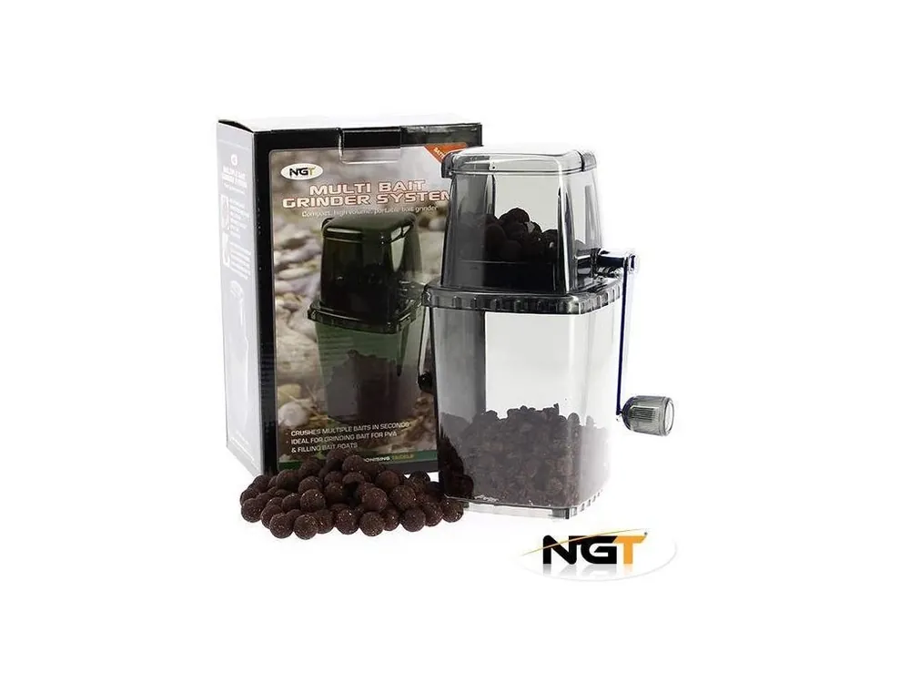 Nejlepší Volba NGT Boilie Mlýnek Multi Bait Grinder System Získejte slevu -5% za registraci v e-shopu