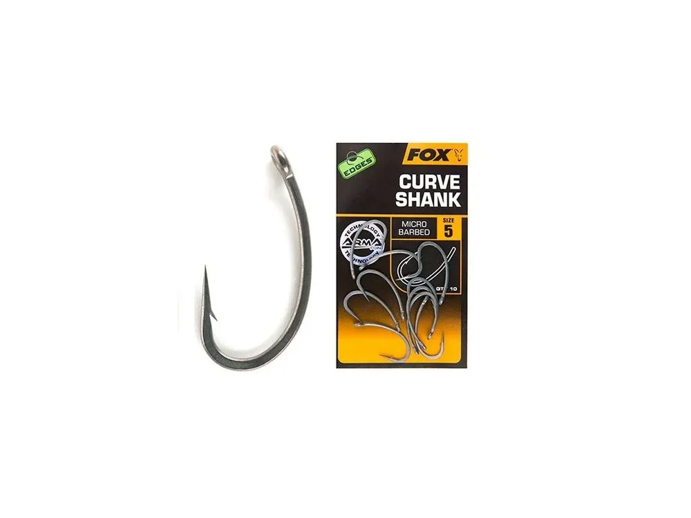 Cenová Bomba Fox Edges Arma Point Curve Shank Získejte slevu -5% za registraci v e-shopu