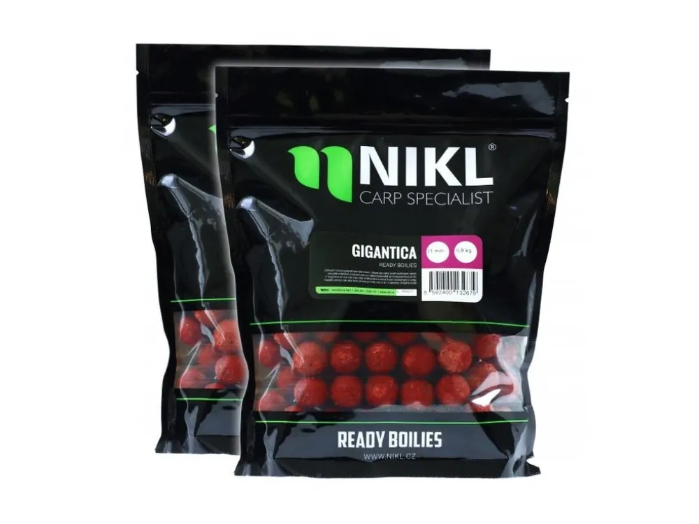 Karel Nikl Ready boilies Gigantika 250g Získejte slevu -5% za registraci v e-shopu Vysoce Kvalitní