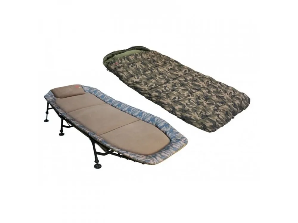 Speciální Cena Lehátko + spacák Zfish Camo Set Získejte slevu -5% za registraci v e-shopu