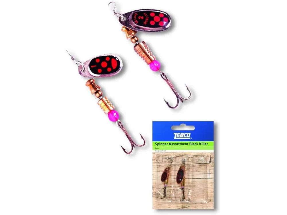 Set 2 třpytek Zebco Black Killer Získejte slevu -5% za registraci v e-shopu Odeslání Ihned