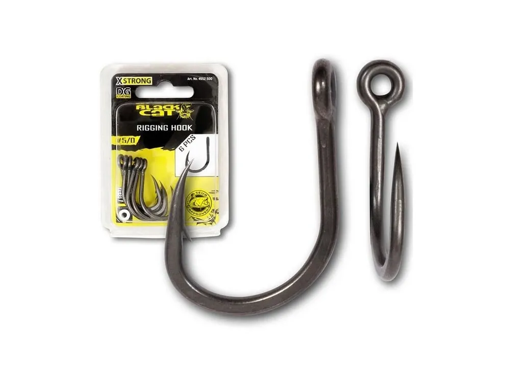 Must-Have Háčky Black Cat Rigging Hook DG Získejte slevu -5% za registraci v e-shopu