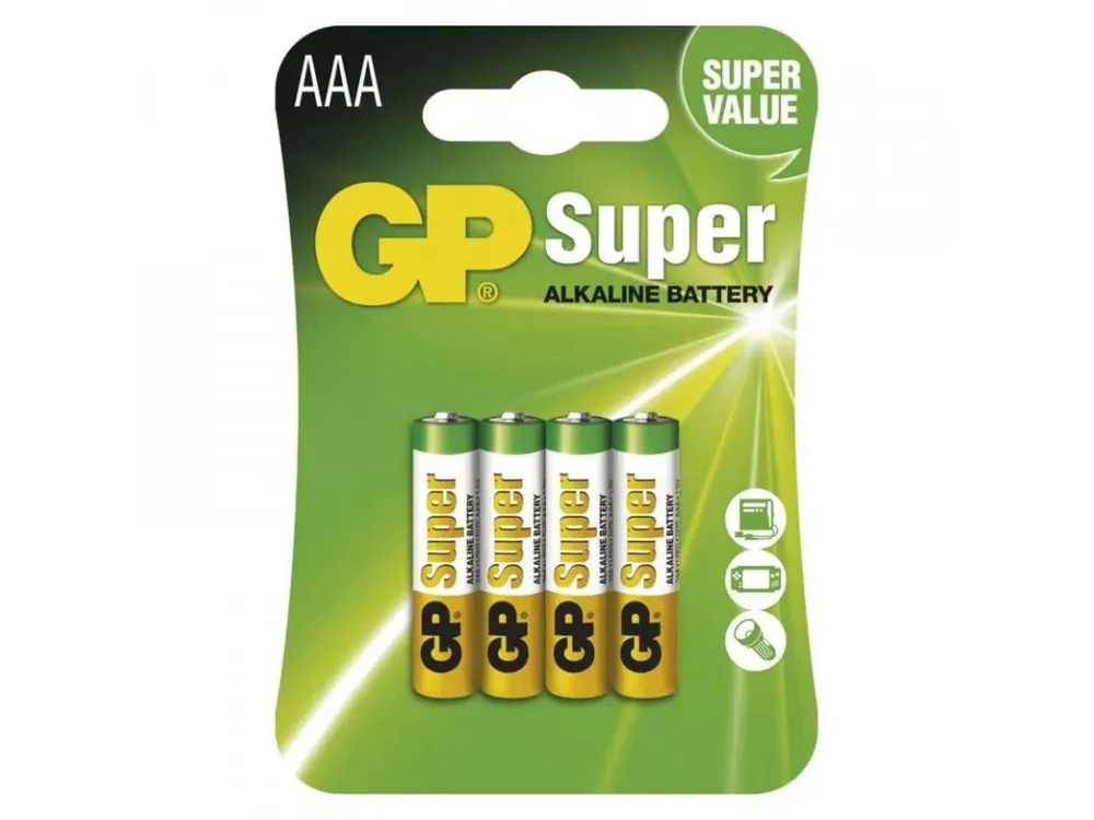 Odeslání Ihned Baterie AAA Alkaline 1.5V mikrotužka 4ks Získejte slevu -5% za registraci v e-shopu