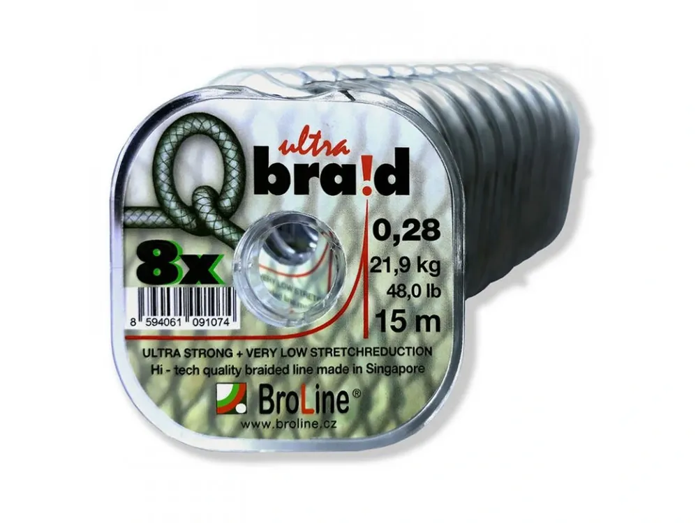 Pouze Dnes Návazcová šňůrka Q BRAID Ultra 8 Získejte slevu -5% za registraci v e-shopu