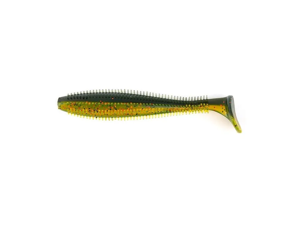 Akce Fox Rage Spikey Shad 9cm Dark oil Získejte slevu -5% za registraci v e-shopu