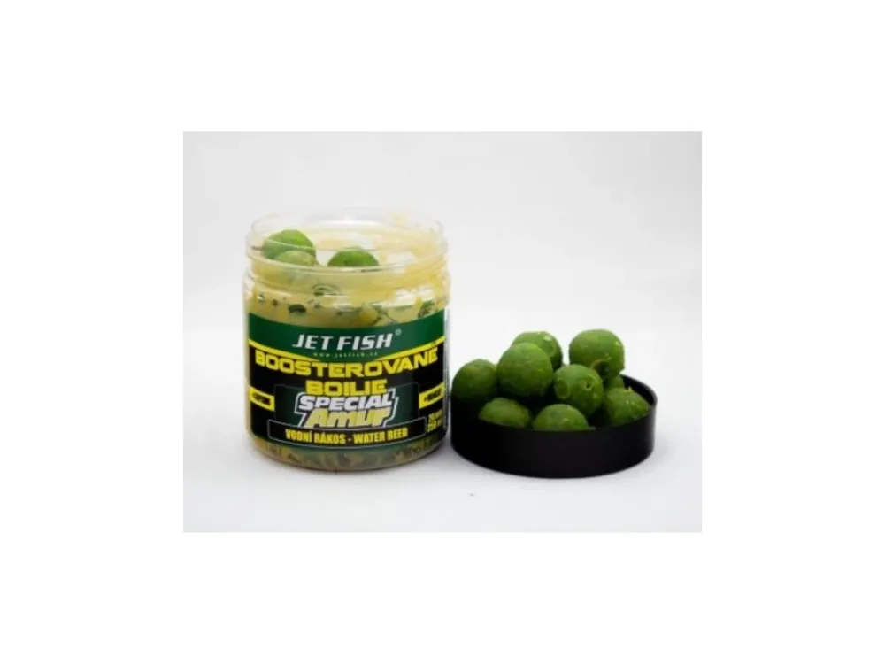 Nejprodávanější Jet Fish Special Amur Boosterované boilie 250ml 20mm Získejte slevu -5% za registraci v e-shopu